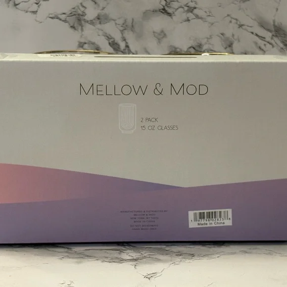 Mellow & Modern Iridescent Glass Tumbler Set - Picture 2 of 2